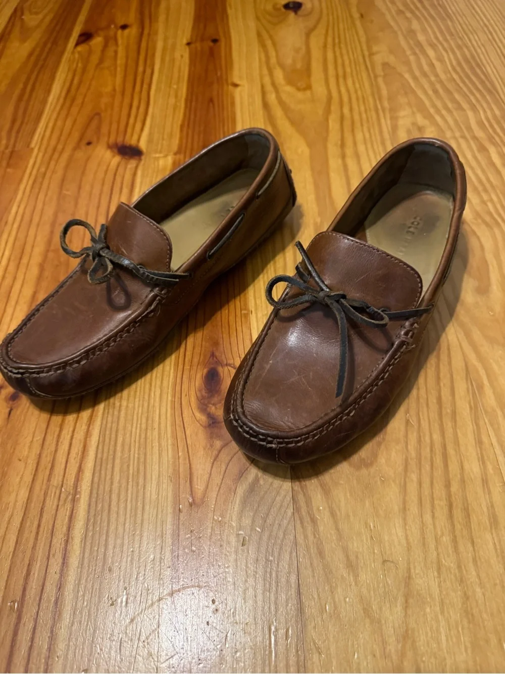 Cole Haan Grant Canoe Driver Moccasins Leather Shoes C12125 Men's Size 9.5 M